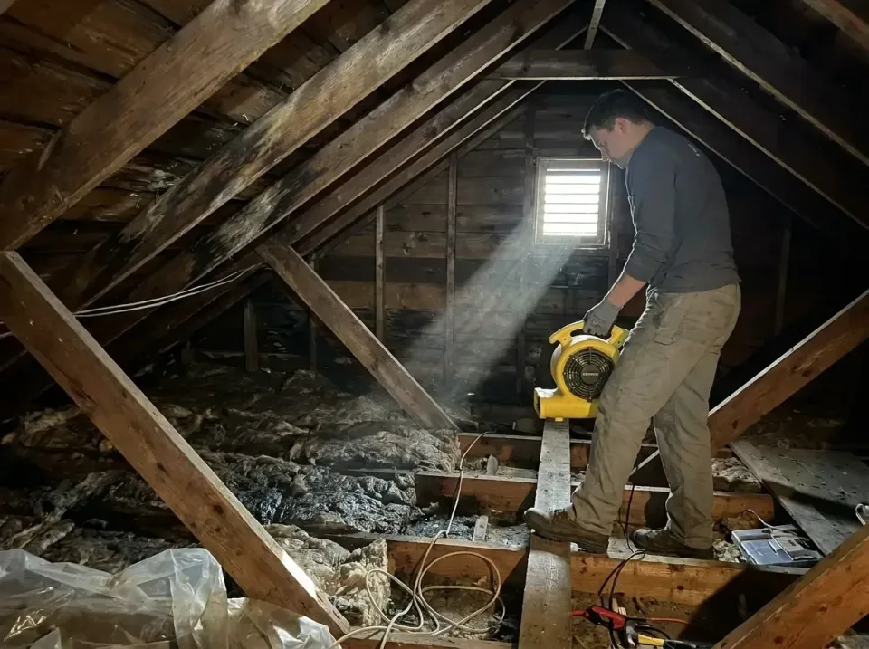 attic-water-damage-drying-proc-007 — frequently asked questions, Emergency Water Extraction & 24/7 Flood Response in Kirby,…